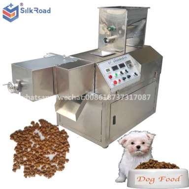 single screw twin screw stainless steel dog food extruder machine